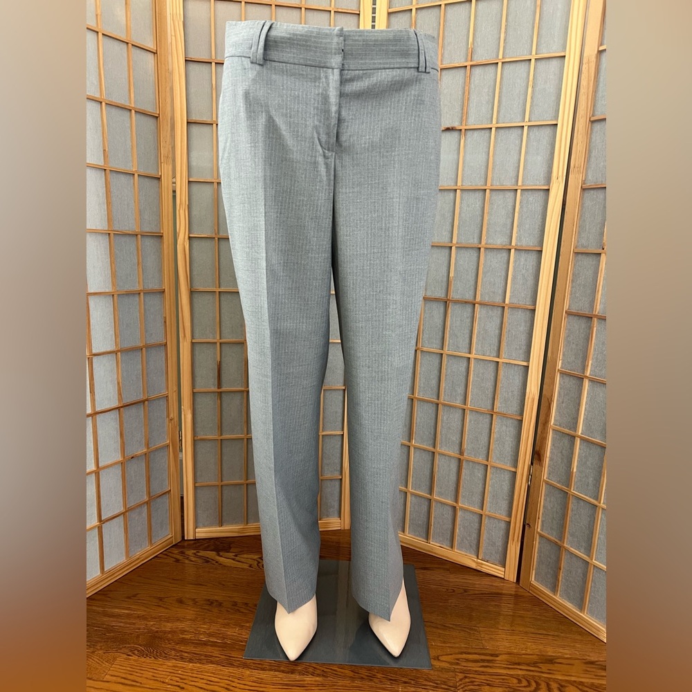 Alfani light gray with white pinstripes slacks size 4